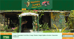 Desktop Screenshot of canopymonkeyjungle.com